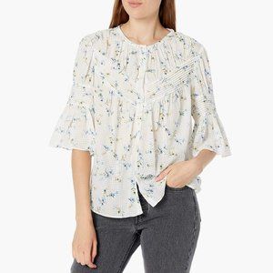 Rebecca Taylor La Vie Women's Blouse Size L